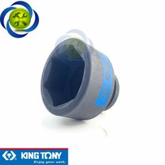 Tuýp 32mm 1/2 Kingtony 453532M loại ngắn 6 cạnh màu đen