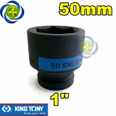 Tuýp 50mm loại 1 inch ngắn màu đen 6 cạnh Kingtony 853550M