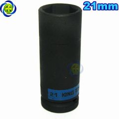 Tuýp đen dài 21mm Kingtony 443521 loại 1/2 6 cạnh