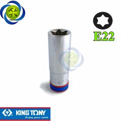 Tuýp sao E22 Kingtony 427522M loại 1/2 dài 77mm