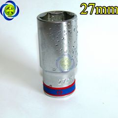 Tuýp trắng dài 27mm Kingtony 423527M 1/2 loại 6 cạnh