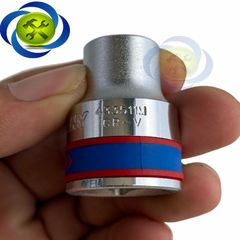 Tuýp trắng ngắn Kingtony 433511M 1/2 INCH - 11MM 6 CẠNH