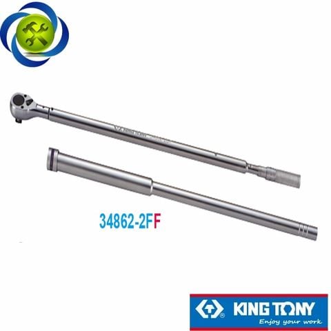 Cần siết lực 1 inch Kingtony 34862-2FF (300-1500 Nm) (258-1070 ft.lb) dài 1850mm
