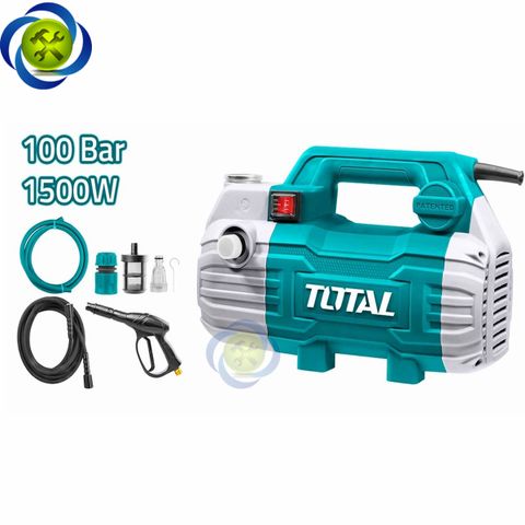 Máy xịt rửa xe 1500W TOTAL TGT11236, lõi dây đồng (không chổi than)