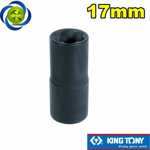 Tuýp mở ốc hư 17mm Kingtony 9TD40317M loại1/2 dài 50mm