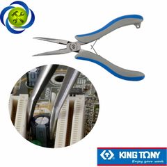 Kìm nhọn mũi cong điện tử Kingtony 6337-06 dài 150mm