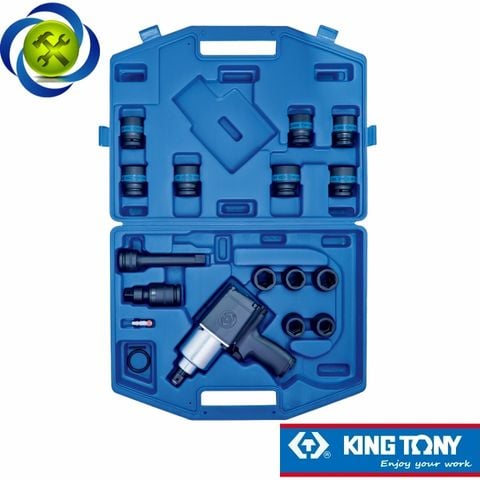 Bộ súng vặn bulong 3/4 Kingtony 64115MP kèm khẩu 18 chi tiết