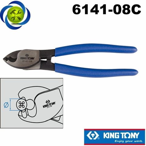 Kìm cắt cáp điện Kingtony 6141-08C dài 200mm