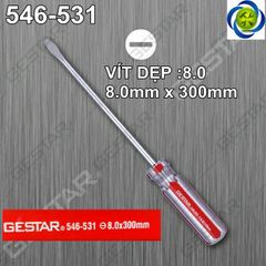 Vít dẹp 8mm dài 300mm Gestar 546-531 8.0mm x 300mm