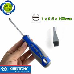 Vít dẹp Kingtony 14225504 1 x 5.5 x 100mm cán cao su