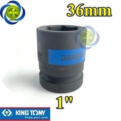 Tuýp 36mm loại 1 inch ngắn màu đen 6 cạnh Kingtony 853536M