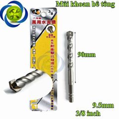 Mũi khoan bê tông đuôi lục giác 9.5mm 3/8 inch LA0024