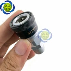 Đầu nối hơi ren ngoài 16mm Mito SM30 (đầu cái) loại 3/8 PT