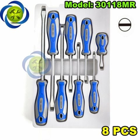 Bộ vít dẹp Kingtony 30118MR 8 cây