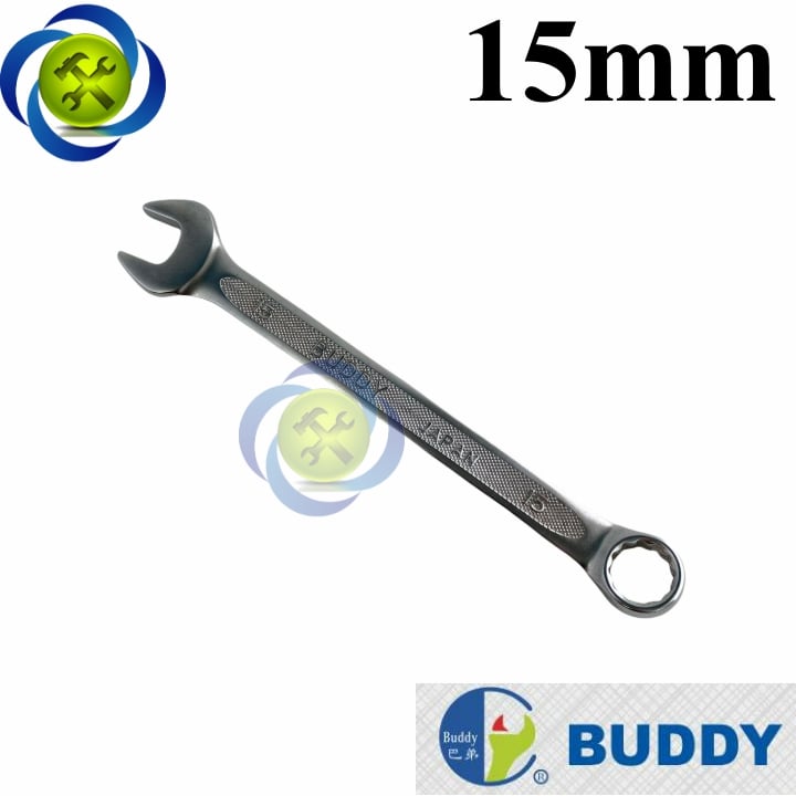 Cờ lê vòng miệng 15mm Buddy Y3-014 dài 194mm