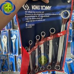 Bộ cờ lê hai đầu tròng Kingtony 1606MR 6 cây từ 10-26mm