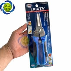 Kéo cắt cành mũi nhọn Licota TGP-00248 loai 8 inch dài 200mm màu xanh - đen