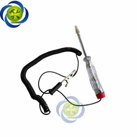 Bút thử điện xe ô tô xe máy C-Mart S0011 đèn sáng 2 màu xanh đỏ