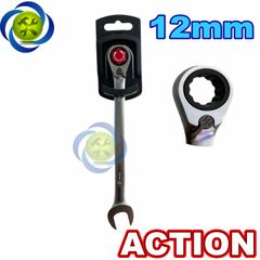 Cờ lê vòng miệng tự động Action 12mm có khóa gạt đảo chiều