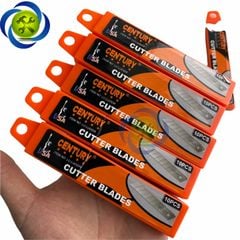 Lưỡi dao rọc giấy Century LU-LUOIDR kích thước 18mm x 100mm x 0.5mm (10 lưỡi /hộp)