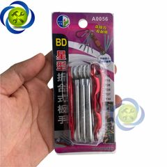 Bộ lục giác sao xếp Buddy A0056 có 7 cây T9-T30