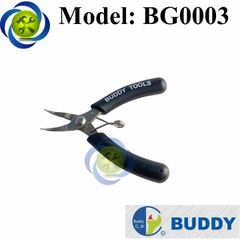 Kìm nhọn Buddy BG0003 loại 4inch cán đen mũi cong