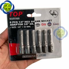 Đầu chuyển 1/4 sang bulong 3/8 TOP SA6TO3/8 (1 cây)