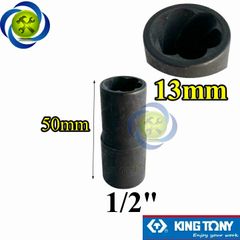 Tuýp mở ốc hư 13mm Kingtony 9TD40313M loại 1/2 dài 50mm