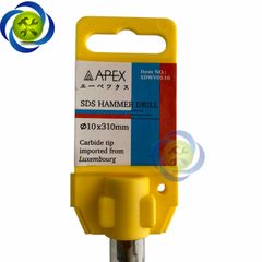 Mũi khoan bê tông 10mm APEX SDWV0510 10 x 310mm loại đầu gài