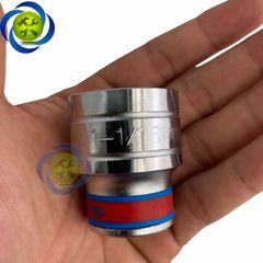 Tuýp 1-1/16 hệ inch 1/2 Kingtony 433034S loại ngắn 12 cạnh màu trắng 26.98mm