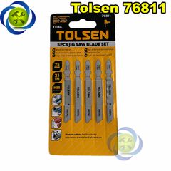 Lưỡi cưa lộng nhựa - sắt Tolsen 76811 75mm, 21TPI màu bạc