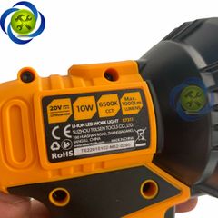 Thân đèn LED dùng Pin 20V công suất 10W Tolsen 87311