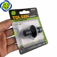 Khớp nối nhanh 2 đầu Tolsen 57112 dùng cho ống 1/2