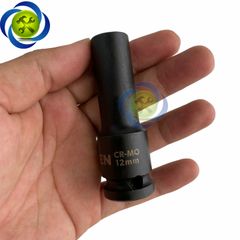 Tuýp 12mm 1/2 đen dài Tolsen 18262 loại 6 cạnh thép CR-MO