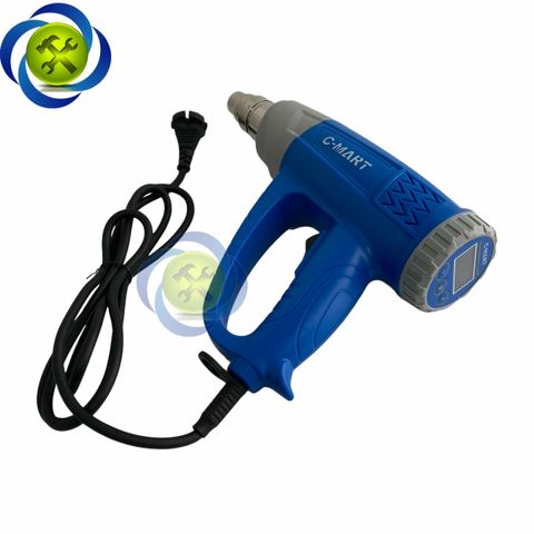 Máy thổi hơi nóng C-Mart C0185E 2000W màn hình hiển thị nhiệt độ