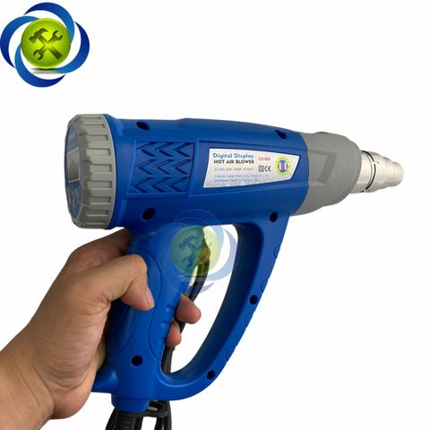 Máy thổi hơi nóng C-Mart C0185E 2000W màn hình hiển thị nhiệt độ