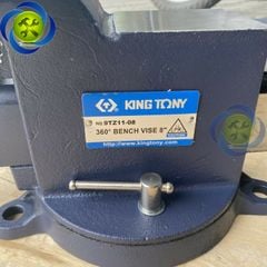 Ê tô kẹp mâm xoay Kingtony 9TZ11-08 (8inch) hàm mở 225mm