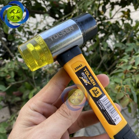 Búa cao su hai đầu 35mm Tolsen 25042