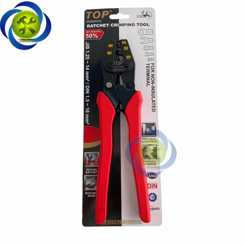 Kìm bấm cos nhanh trợ lực Top VNE-0114 (1.5 - 16mm2)