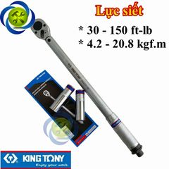 Cần siết lực 1/2 Kingtony 34423-1B (30-150ft.lb) (4.2-20.8kgf.m) dài 450mm