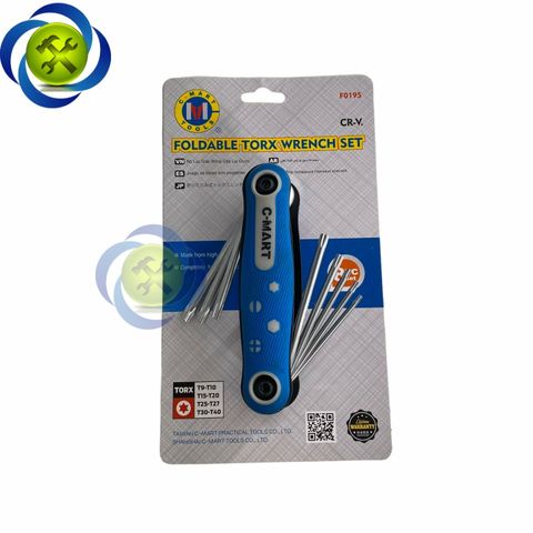 Bộ lục giác sao xếp C-Mart F0195 có 8 cây (T9-T40)
