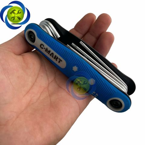 Bộ lục giác sao xếp C-Mart F0195 có 8 cây (T9-T40)