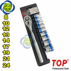 Bộ tuýp 10 chi tiết 1/2 (cần tự động) TOP TBS-12245