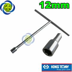 Cần chữ T đầu tuýp 12mm ngắn Kingtony 118512M