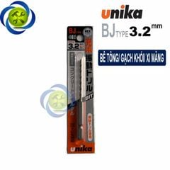 Mũi khoan bê tông 3.2mm Unika BJ 3.2 x 90 đuôi lục giác