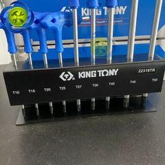 Bộ lục giác sao chữ T Kingtony 22319TR 9 cây có đế sắt