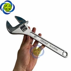 Mỏ lết 300mm xi trắng Kingtony 3611-12R loại 12inch mở hàm 35mm