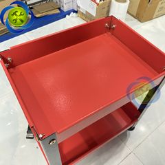 Xe hai ngăn mini STRONGER TOOL chất liệu thép, sơn tĩnh điện