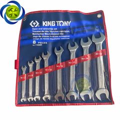 Bộ cờ lê hai đầu miệng Kingtony 1108MR 8 chi tiết 6-22mm