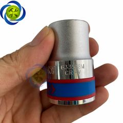 Tuýp 18mm loại 3/4 Kingtony 633518M loại ngắn 6 cạnh màu trắng